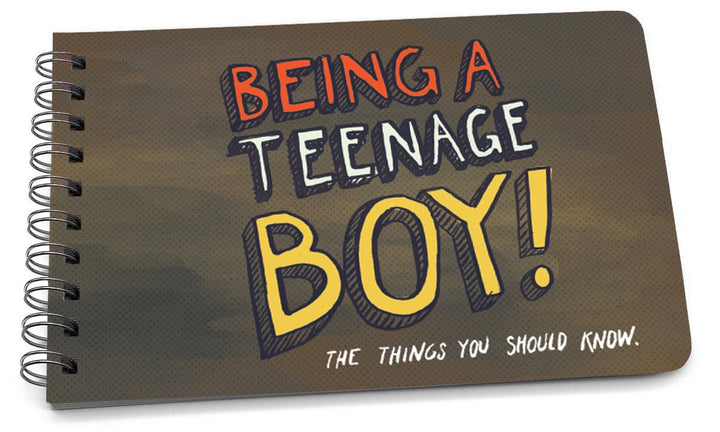 Being a Teenage Boy motivational book about confidence and life skills